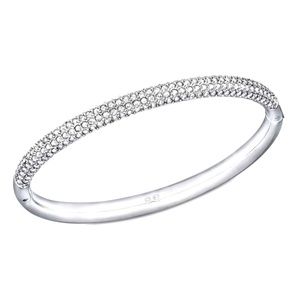 Swarovski crystal bangle bracelet